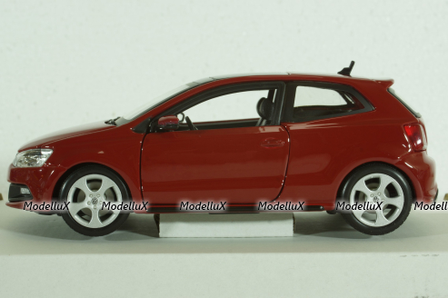 VOLKSWAGEN POLO GTI 1.4 Tsi 2010 - RED, BU21059R, Burago 1:24