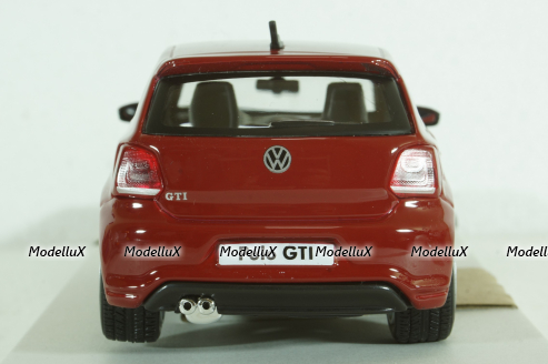 VOLKSWAGEN POLO GTI 1.4 Tsi 2010 - RED, BU21059R, Burago 1:24