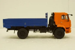 Камаз-43502 бортовой, рыжий, АвтоИстория 1:43