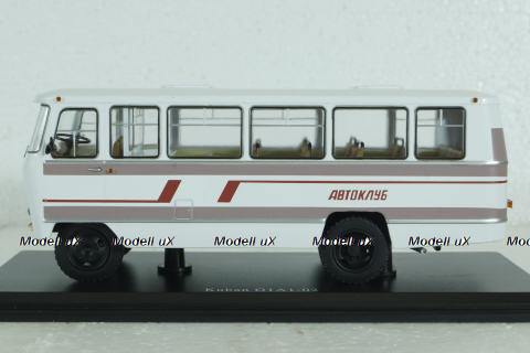Кубань-Г1А1-02 Автоклуб, автобус, SSM4024, SSM 1:43