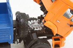 Камаз-43502 бортовой, рыжий, АвтоИстория 1:43