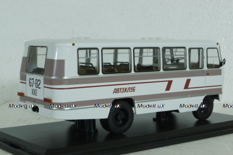 Кубань-Г1А1-02 Автоклуб, автобус, SSM4024, SSM 1:43