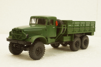 Краз-214 бортовой, зеленый, АвтоИстория 1:43