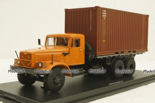Краз-257Б1, контейнеровоз, SSM1148, SSM 1:43