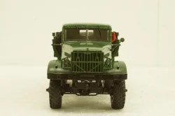 Краз-214 бортовой, зеленый, АвтоИстория 1:43