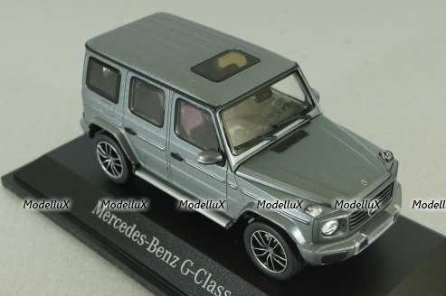 Mercedes G500 (W465) 2022, platin magno, G-Klasse, B66960660, Norev 1:43 