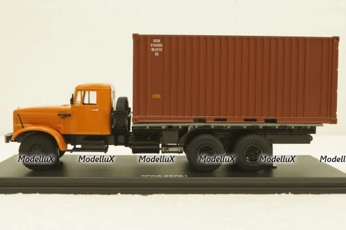 Краз-257Б1, контейнеровоз, SSM1148, SSM 1:43