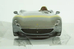 FERRARI MONZA SP1 2018 SILVER, BU26027S,  Burago 1:24