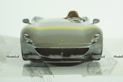 FERRARI MONZA SP1 2018 SILVER, BU26027S,  Burago 1:24