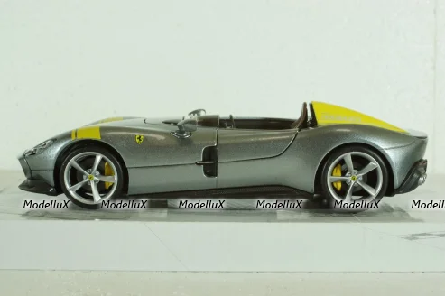 FERRARI MONZA SP1 2018 SILVER, BU26027S,  Burago 1:24
