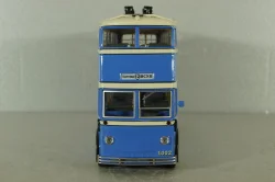ЯТБ-3 двухэтажный городской троллейбус, синий, UM43-A4, Ultra Models 1:43