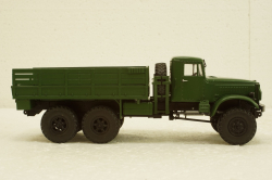 Краз-214 бортовой, зеленый, АвтоИстория 1:43