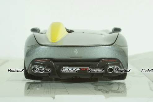 FERRARI MONZA SP1 2018 SILVER, BU26027S,  Burago 1:24