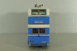 ЯТБ-3 двухэтажный городской троллейбус, синий, UM43-A4, Ultra Models 1:43