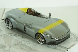 FERRARI MONZA SP1 2018 SILVER, BU26027S,  Burago 1:24