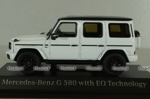 Mercedes G580 with EQ Technology (W465) 2022, white, G-Klasse, B66960661, Norev 1:43