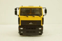 Маз-5550 самосвал, желтый/серый, АвтоИстория 1:43