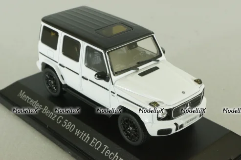 Mercedes G580 with EQ Technology (W465) 2022, white, G-Klasse, B66960661, Norev 1:43