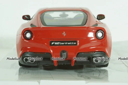 FERRARI F-12 BERLINETTA 2012 - RED, BU26007R,  Burago 1:24