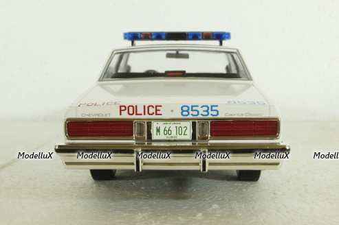 Chevrolet Caprice CAPS Chicago Police 1989, 19128, Greenlights 1:18