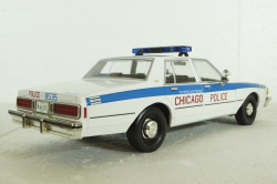 Chevrolet Caprice CAPS Chicago Police 1989, 19128, Greenlights 1:18
