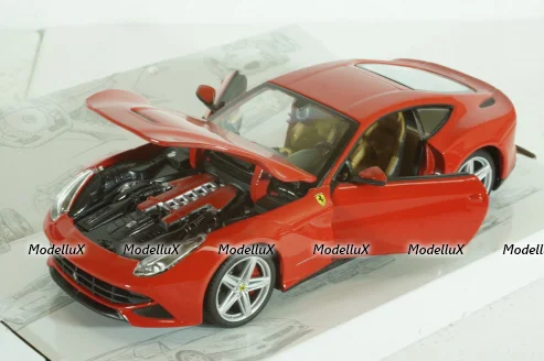 FERRARI F-12 BERLINETTA 2012 - RED, BU26007R,  Burago 1:24