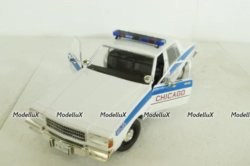 Chevrolet Caprice CAPS Chicago Police 1989, 19128, Greenlights 1:18
