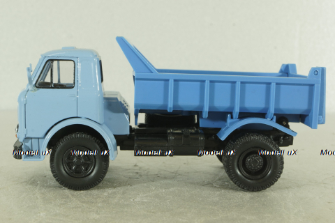 Маз-510Б самосвал 1962, голубой/синий, Н983WT, Наш Автопром 1:43