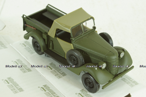 Газ-61-417, хаки, Н359, Наш Автопром 1:43