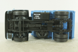 Маз-510Б самосвал 1962, голубой/синий, Н983WT, Наш Автопром 1:43