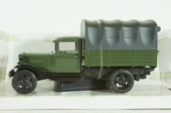 Газ-АА, зеленый с тентом, Н252, Наш Автопром 1:43