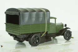 Газ-АА, зеленый с тентом, Н252, Наш Автопром 1:43