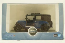 Austin Low Loader Taxi, blue, AT002, Oxford 1:43