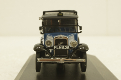 Austin Low Loader Taxi, blue, AT002, Oxford 1:43