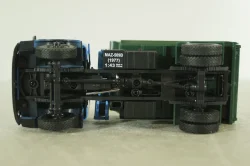 Маз-509Б самосвал 1977, голубой/зеленый, Н985, Наш Автопром 1:43