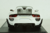 Porsche 918 Spider Salzburg Racing Design N 3 WEISSACHPACKAGE 2013, WHITE BLACK RED, BU28009, Burago 1:24
