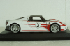 Porsche 918 Spider Salzburg Racing Design N 3 WEISSACHPACKAGE 2013, WHITE BLACK RED, BU28009, Burago 1:24