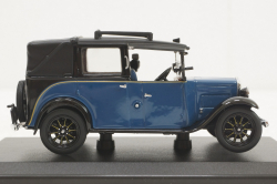 Austin Low Loader Taxi, blue, AT002, Oxford 1:43