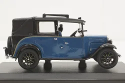 Austin Low Loader Taxi, blue, AT002, Oxford 1:43