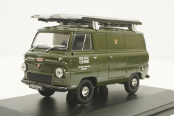 Ford 400E Bus Telephones green, FDE003, Oxford 1:43