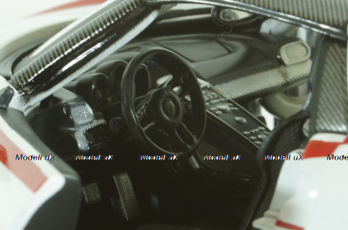 Porsche 918 Spider Salzburg Racing Design N 3 WEISSACHPACKAGE 2013, WHITE BLACK RED, BU28009, Burago 1:24