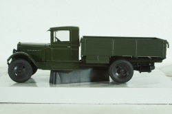 Газ-ААА, зеленый с тентом, Н254, Наш Автопром 1:43