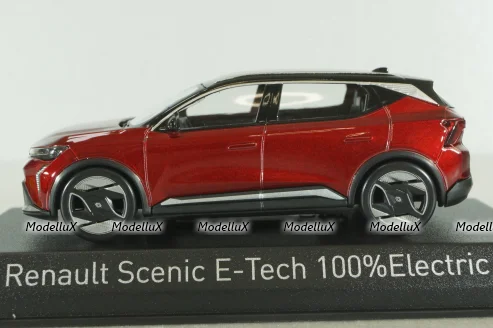 Renault Scenic E-Tech Electric 2024, red/black, 517936, Norev 1:43