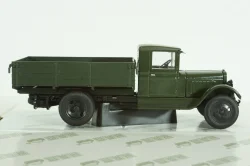 Газ-ААА, зеленый с тентом, Н254, Наш Автопром 1:43