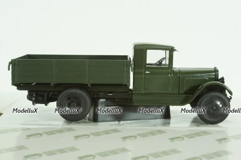 Газ-ААА, зеленый с тентом, Н254, Наш Автопром 1:43