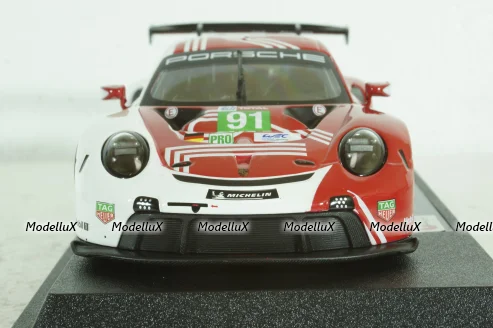 Porsche 991-2 RSR, Team Porsche GT N 91 LeMans 2020, BU28016, Burago 1:24