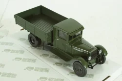 Газ-ААА, зеленый с тентом, Н254, Наш Автопром 1:43
