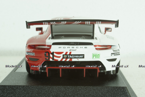 Porsche 991-2 RSR, Team Porsche GT N 91 LeMans 2020, BU28016, Burago 1:24
