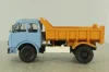 Маз-503Б самосвал, голубой/оранжевый, Н756, Наш Автопром 1:43
