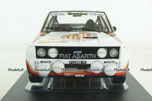 Fiat 131 Abarth, No.1, Rally Hunsruck, 1980, IXO 1:18
